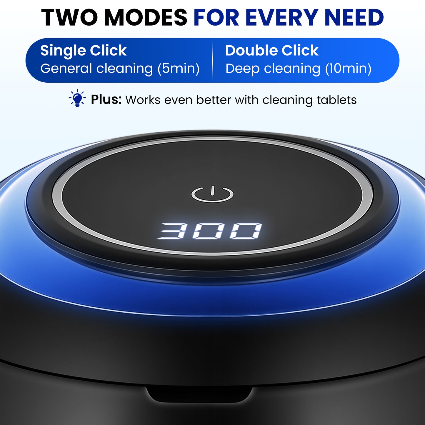 Ultrasonic Cleaner Device Two modes