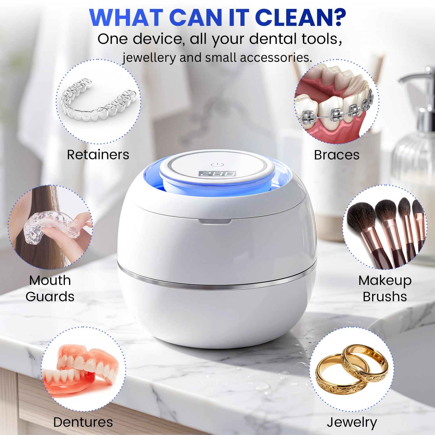 Ultrasonic Cleaner Pod