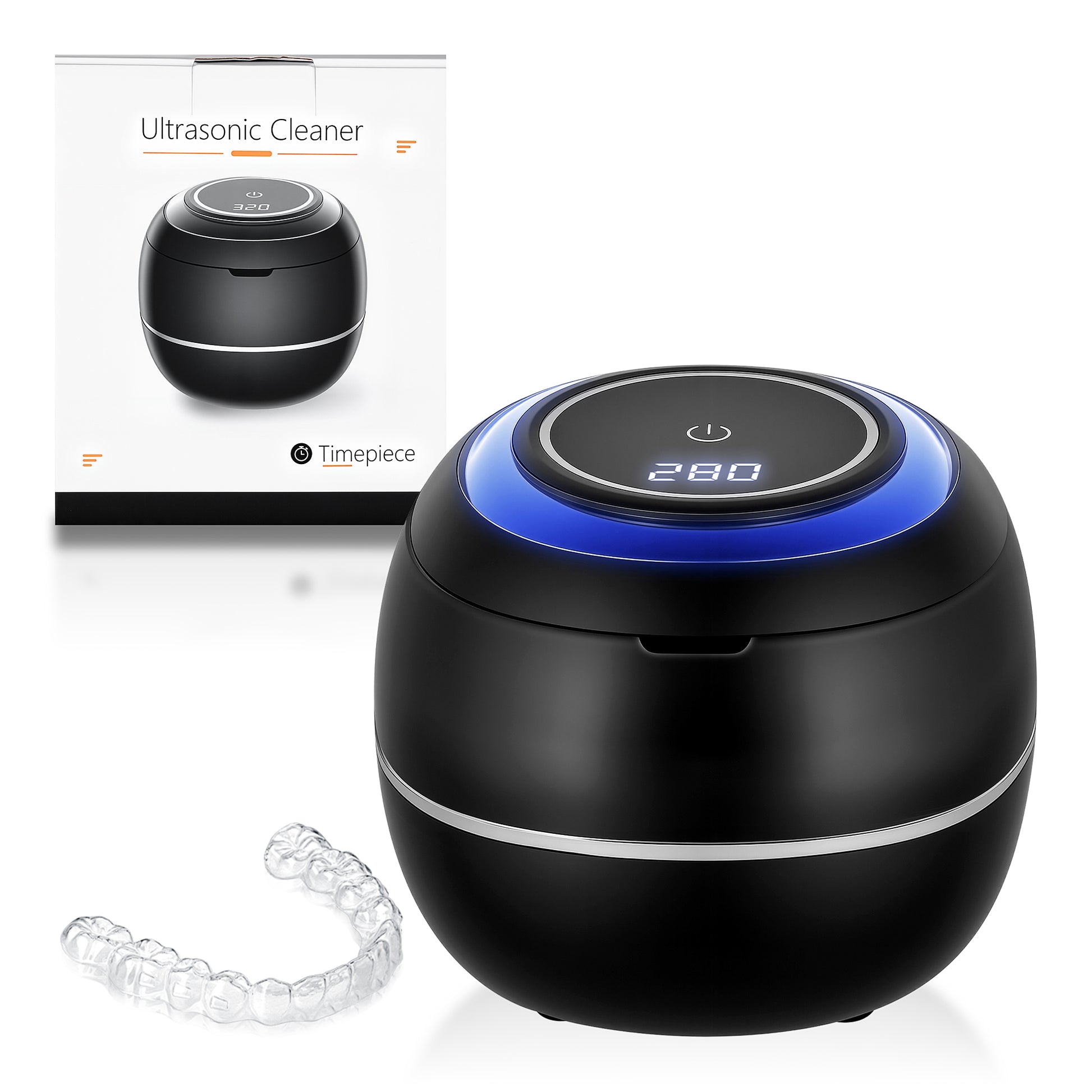 Black Ultrasonic Cleaner